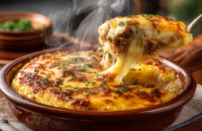 Escondidinho de Carne com Queijo - 1